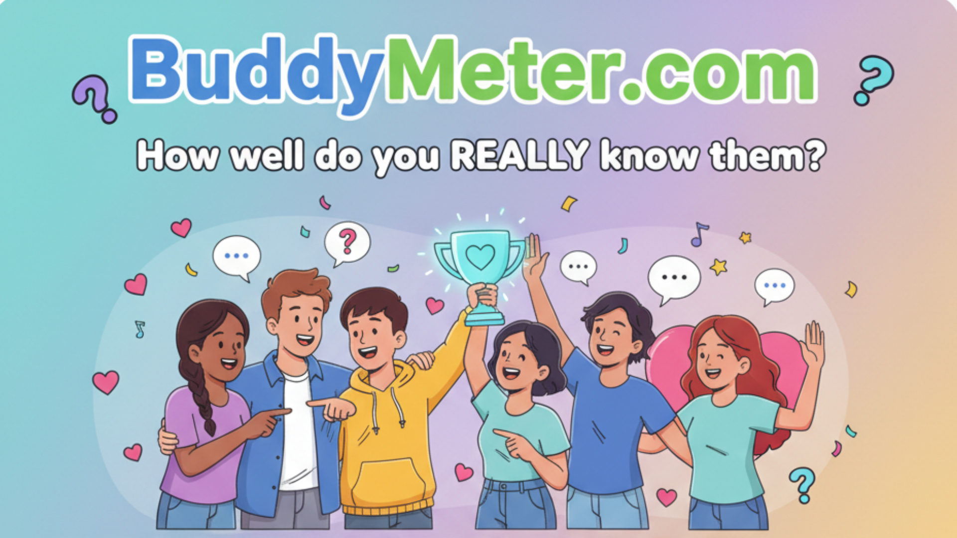 BuddyMeter - How well do you REALLY know them?