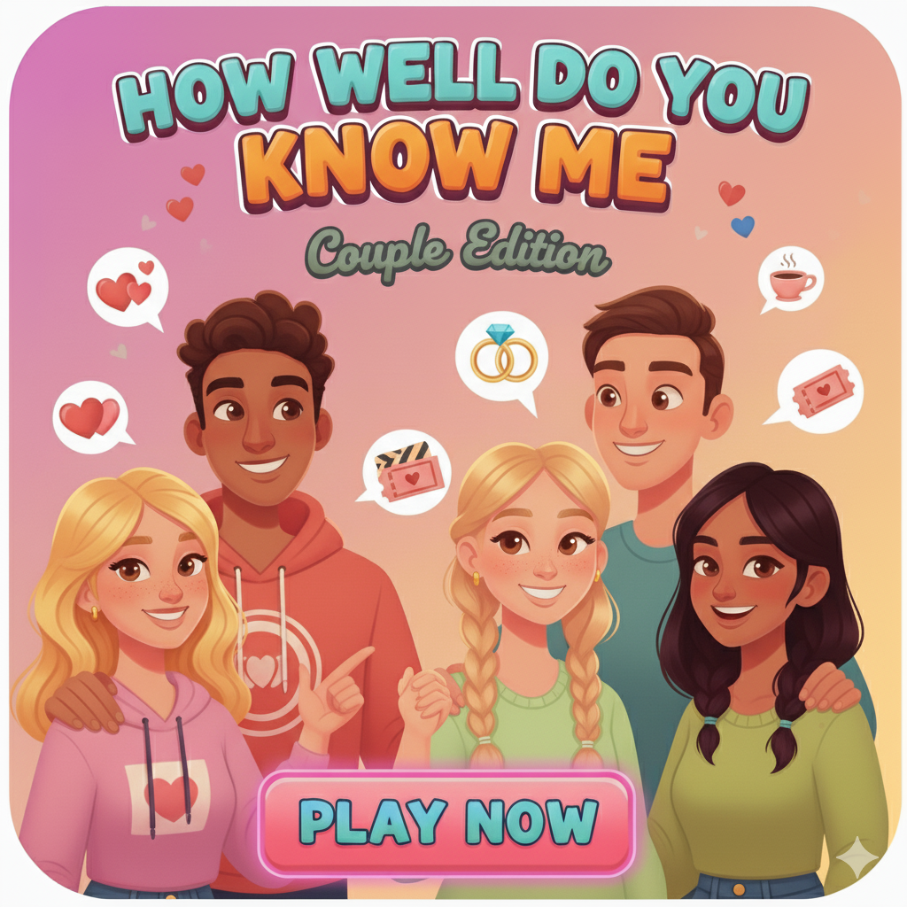 How Well Do You Know Me - Couple Edition