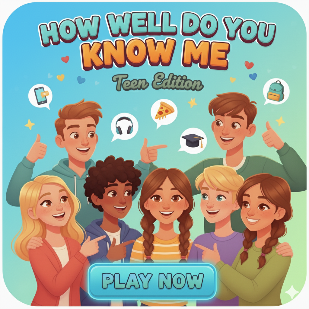 How Well Do You Know Me - Teen Life Edition