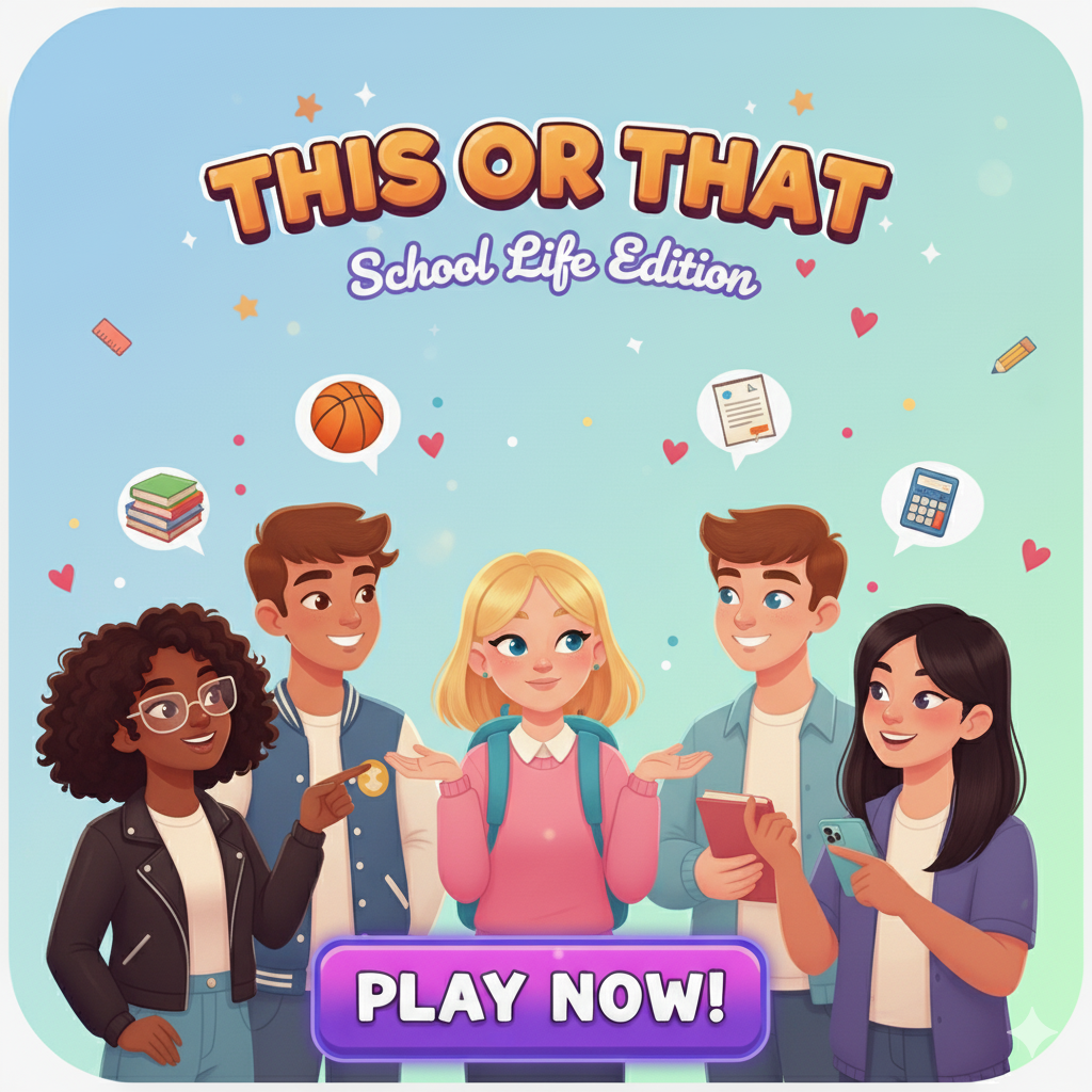 This or That - School Life Edition
