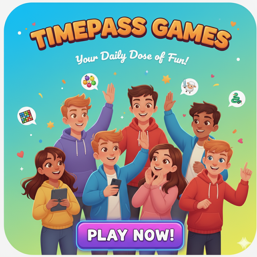 Timepass Games - Your Daily Dose of Fun!